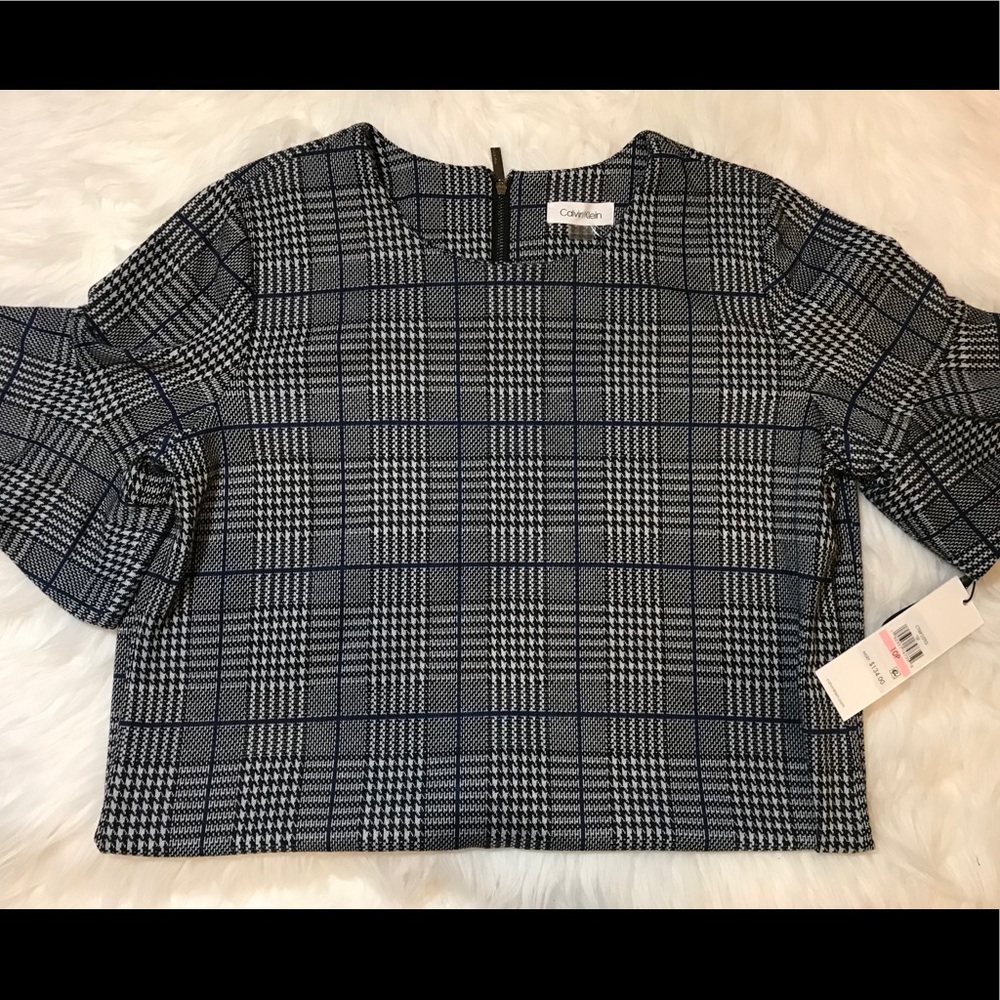 Calvin Klein NWT Plaid Dress - 10P
